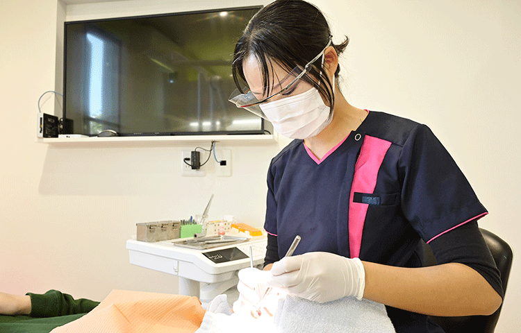 専門的な知識を持っている歯科医師が治療を開始